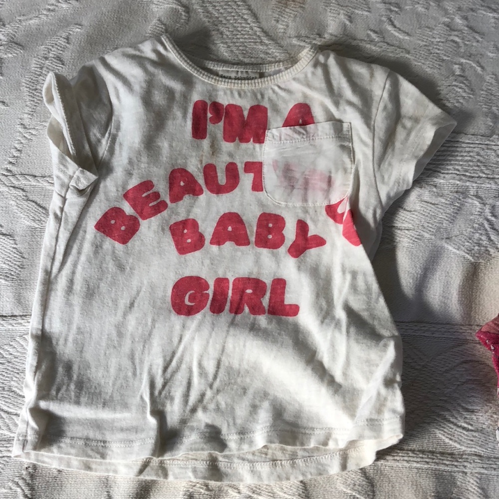 Lot of baby girls Zara tops various sizes - Picture 5 of 8